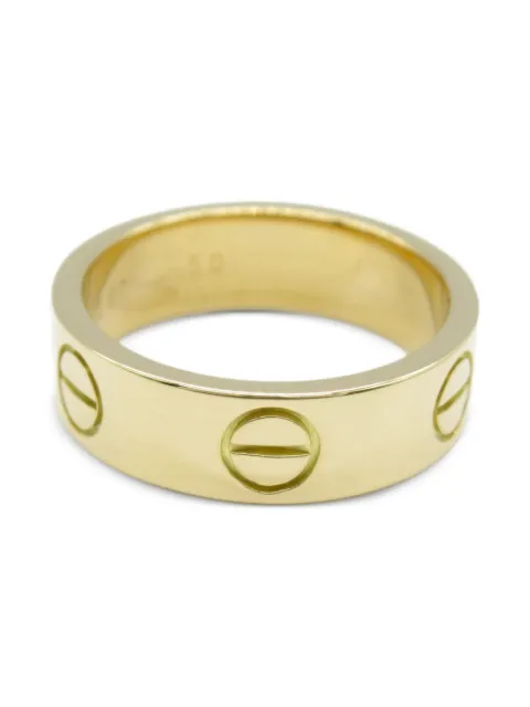 Cartier 2010s 18K yellow gold Love ring
