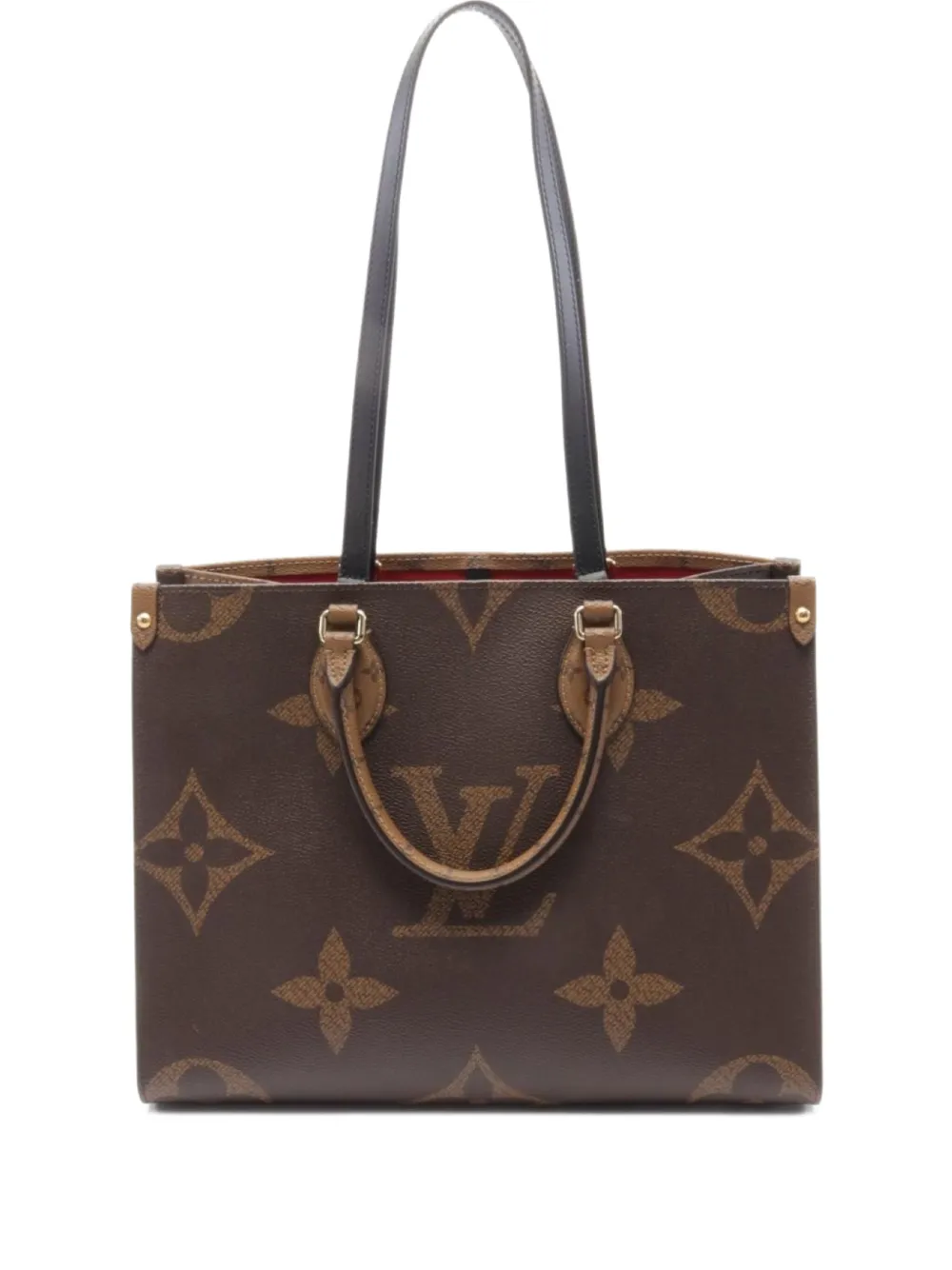Louis Vuitton Pre-Owned 2021 オンザゴー MM ハンドバッグ - ブラウン Louis Vuitton Pre-Owned 2021 オンザゴー MM ハンドバッグ - ブラウン