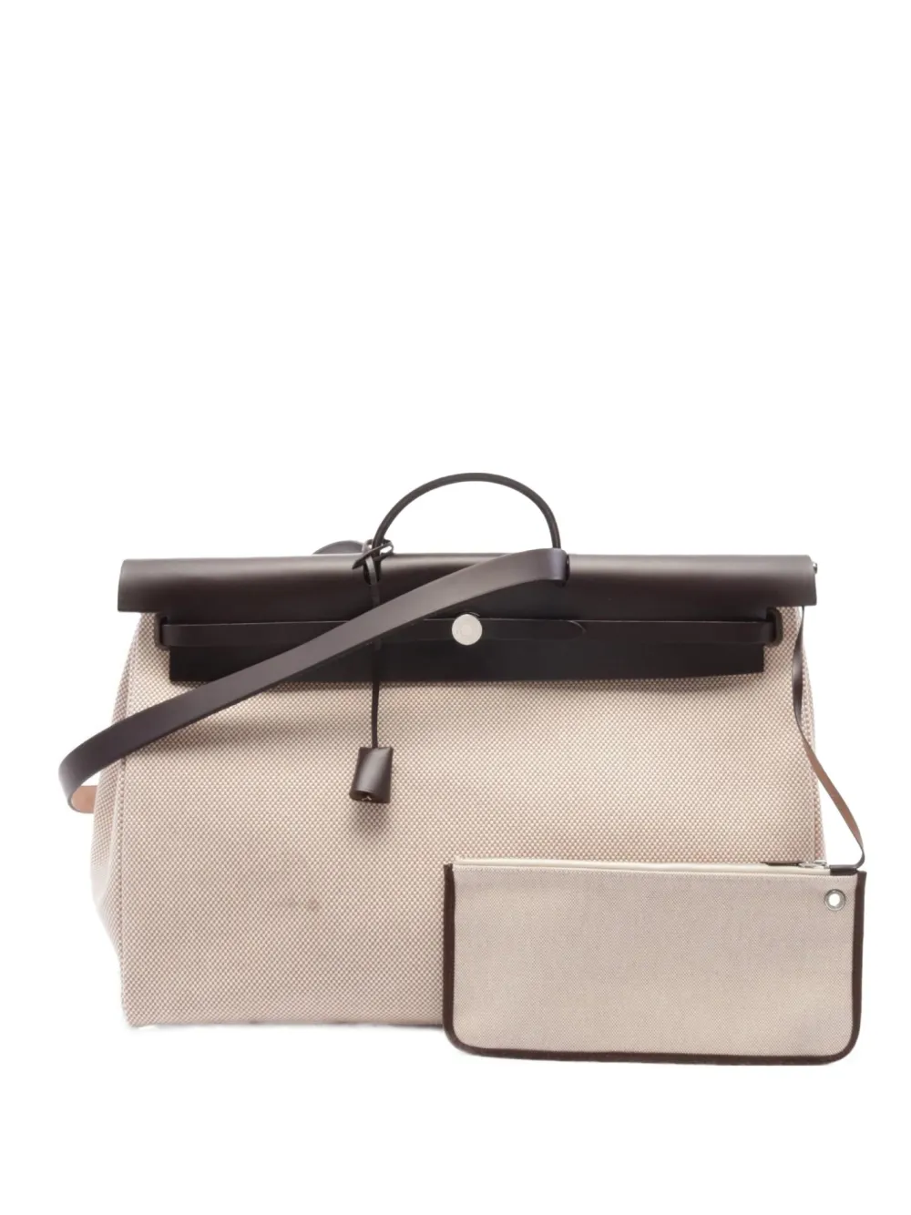 Hermès Pre-Owned 2022 エールバッグ 50 ハンドバッグ - ニュートラル Hermès Pre-Owned 2022 エールバッグ 50 ハンドバッグ - ニュートラル