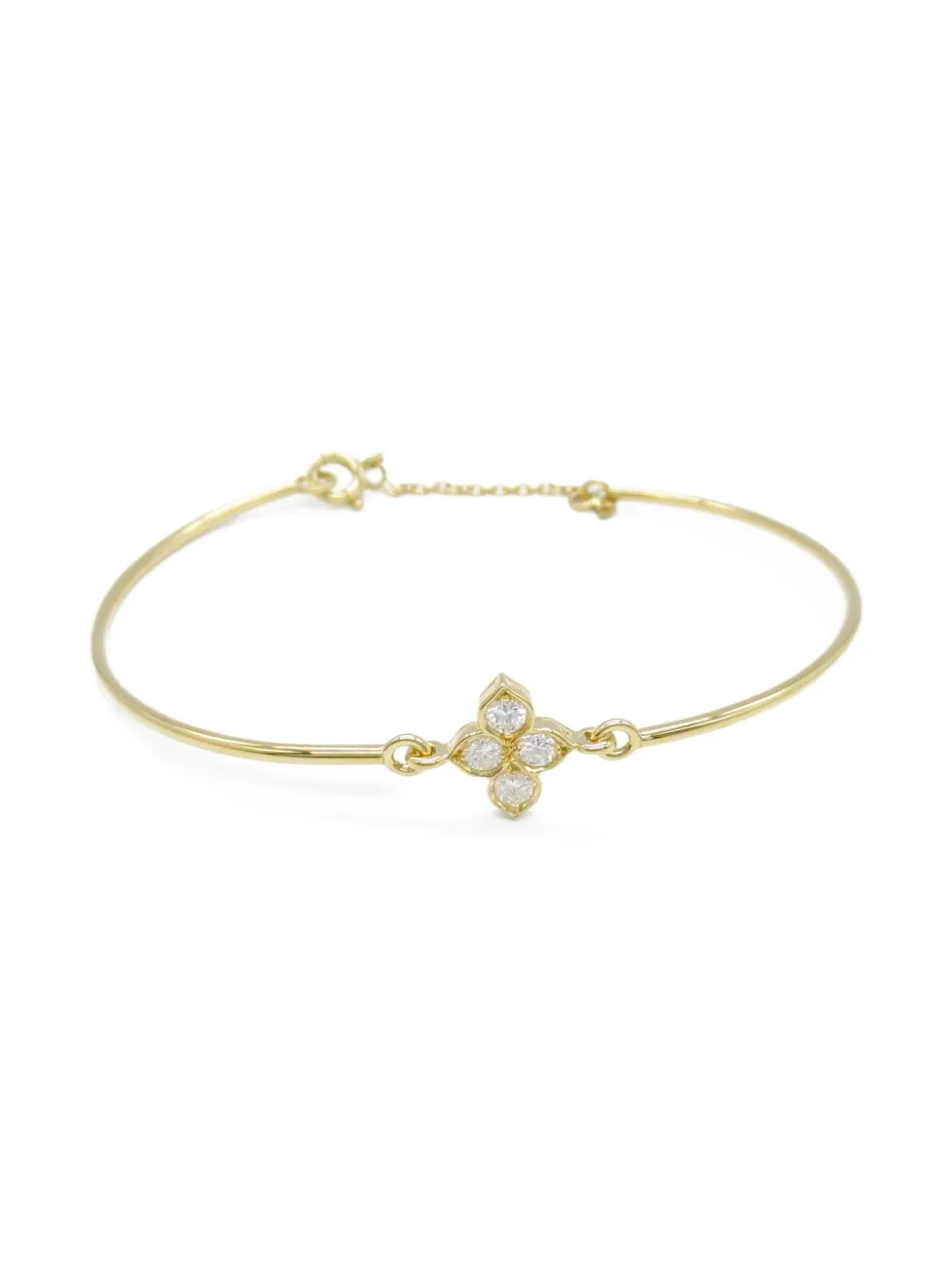 Cartier 2010s Hindu ダイヤモンド ブレスレット 18Kイエローゴールド - ゴールドトーン Cartier 2010s Hindu ダイヤモンド ブレスレット 18Kイエローゴールド - ゴールドトーン