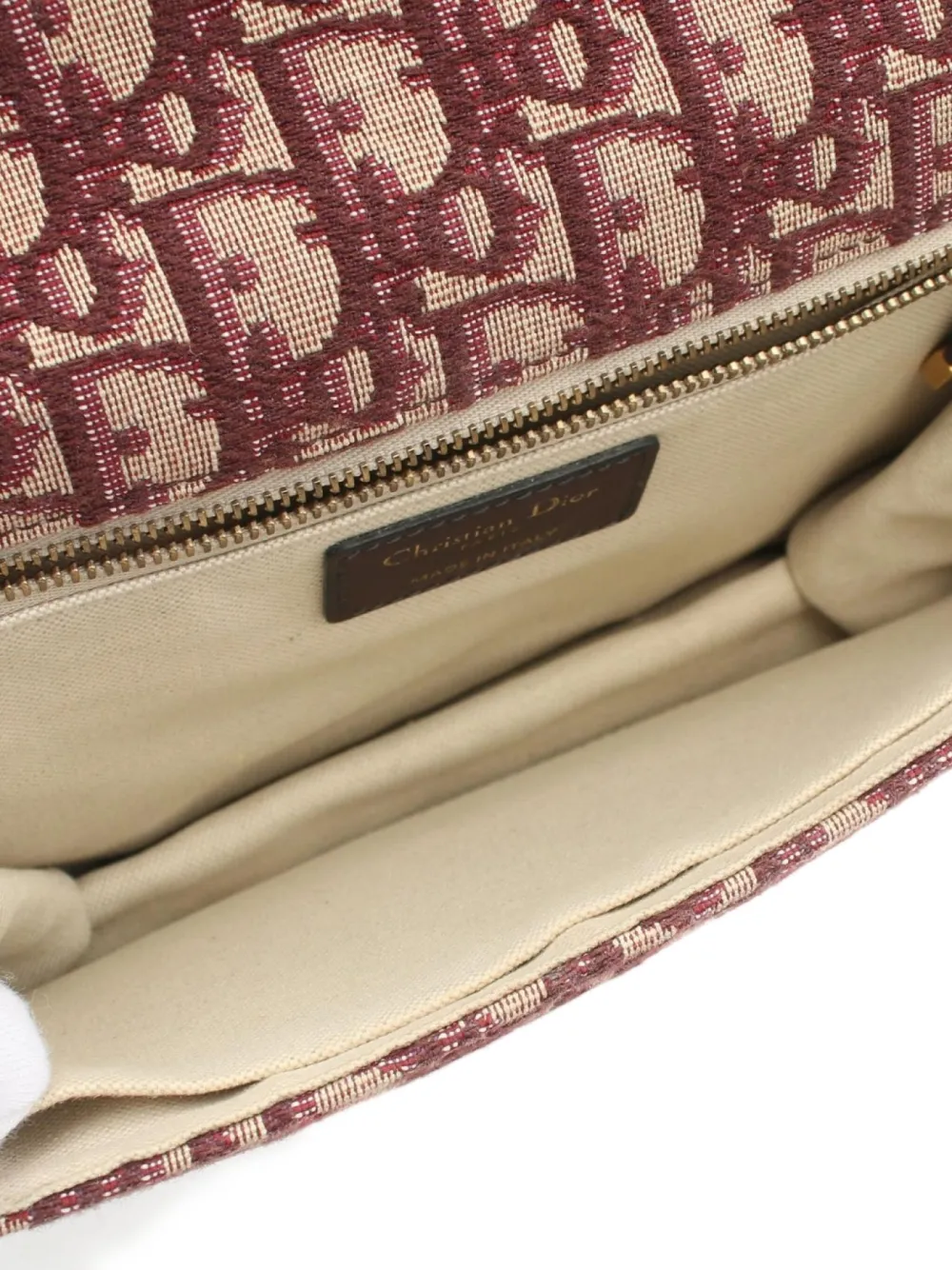 Pre-owned Dior 2010s Addict Shoulder Bag In Red