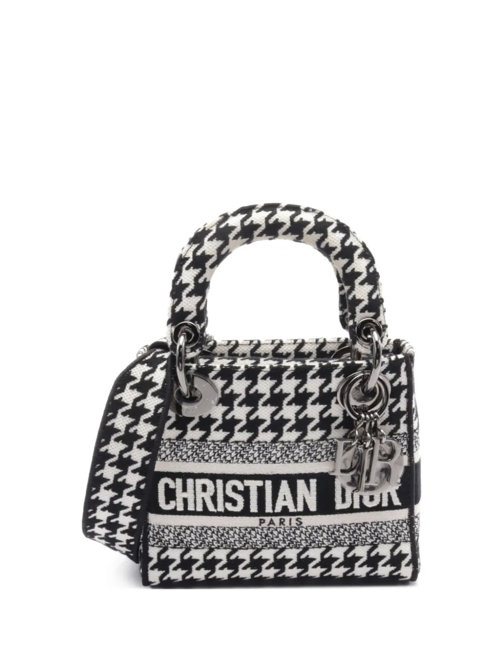 Christian Dior Pre-Owned 2010s ミニレディ D-Lite ハンドバッグ - ブラック Christian Dior Pre-Owned 2010s ミニレディ D-Lite ハンドバッグ - ブラック