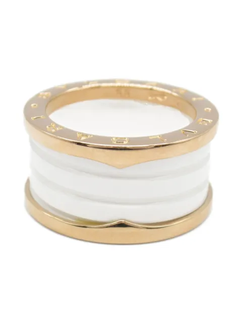 Bvlgari Pre-Owned 2010s 18K rose gold B.zero1 ring