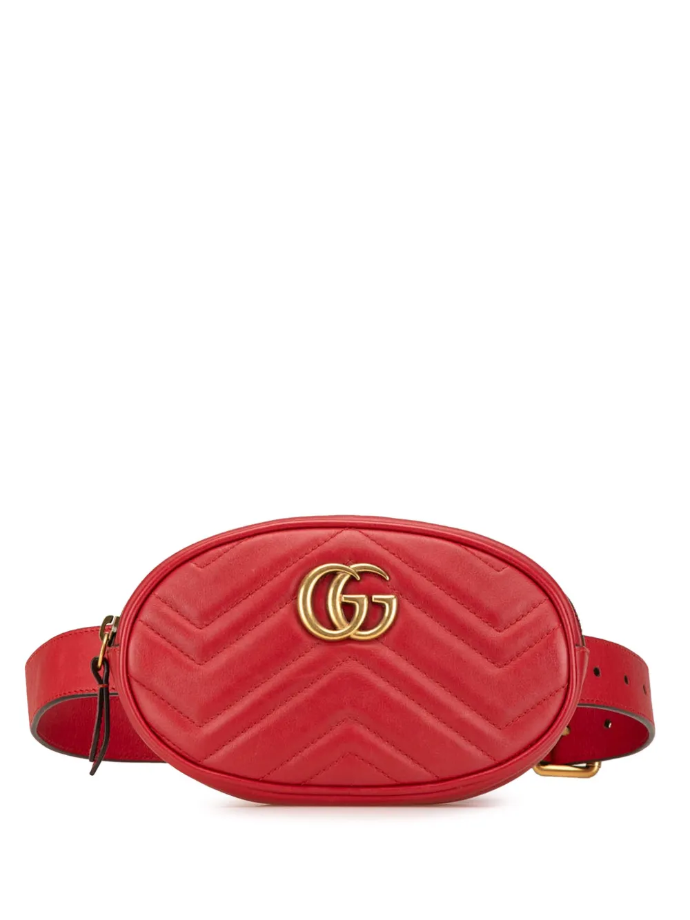 2016-present GG Marmont Matelasse Leather belt bag