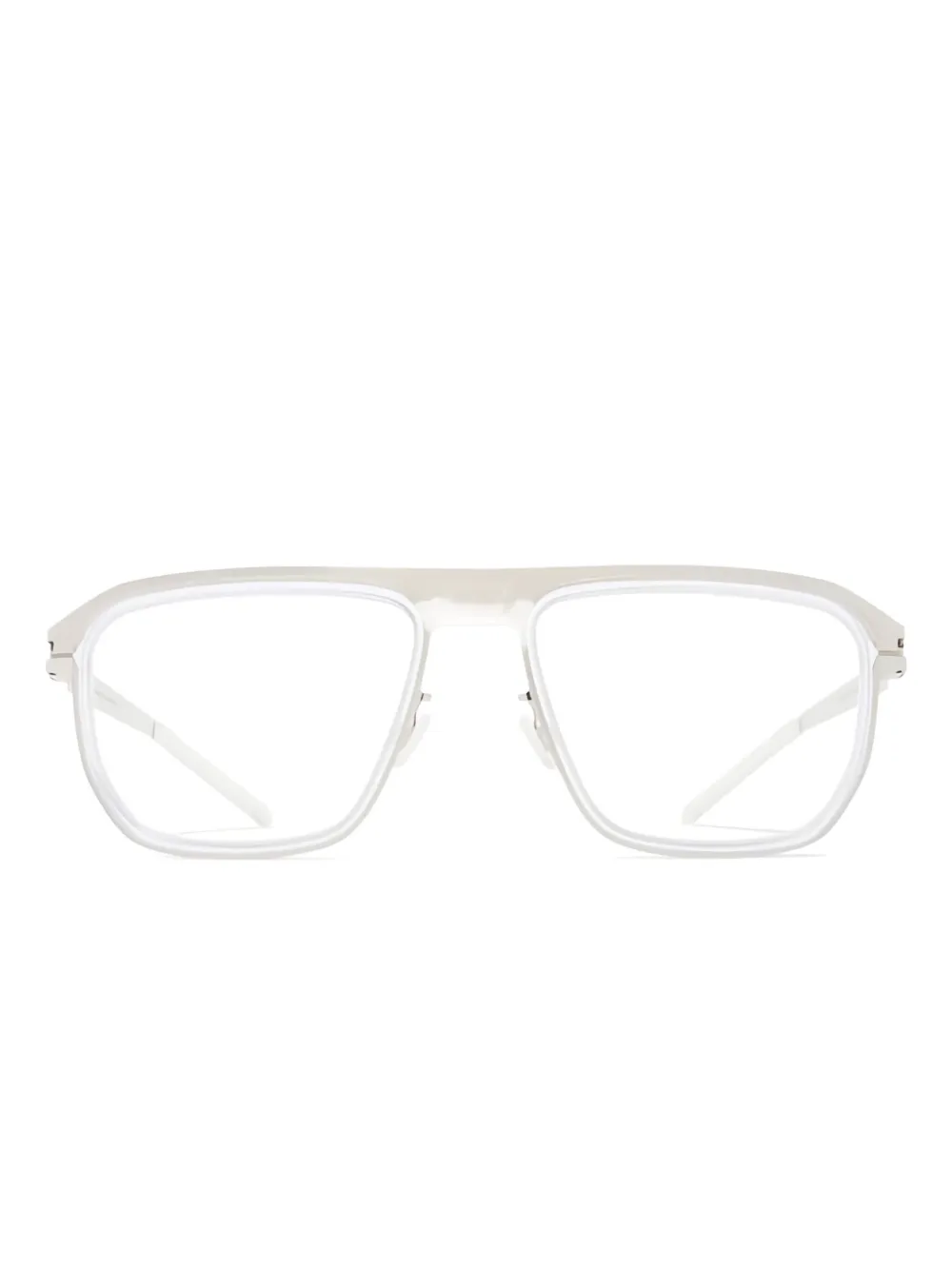 Mykita Walker double-frame glasses Zilver