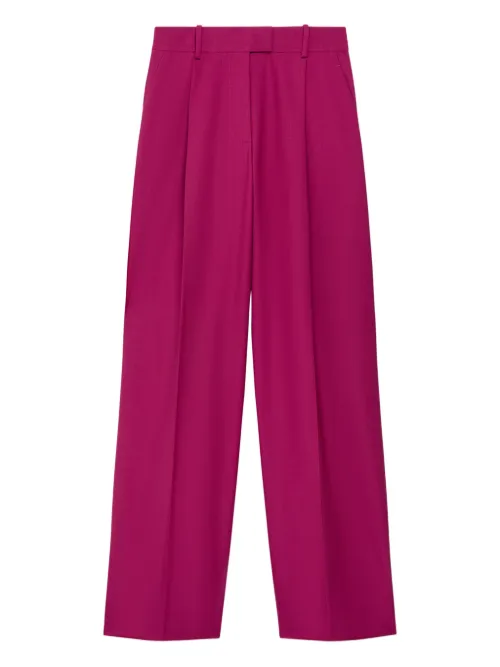 Pantalon à plis marqués - Another Tomorrow - Modalova