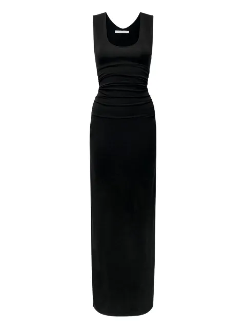 Another Tomorrow vestido fruncido sin mangas