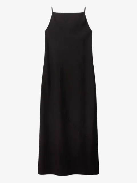 Another Tomorrow square-neck slip dress 
