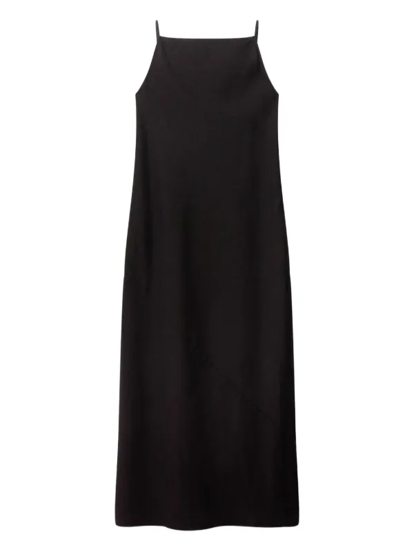 another tomorrow black dress Another Tomorrow Sleeveless Crewneck Dress