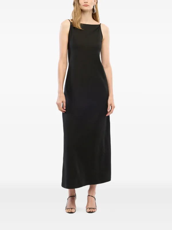 black off shoulder dress mini Modal Off-Shoulder Mini Dress in Black
