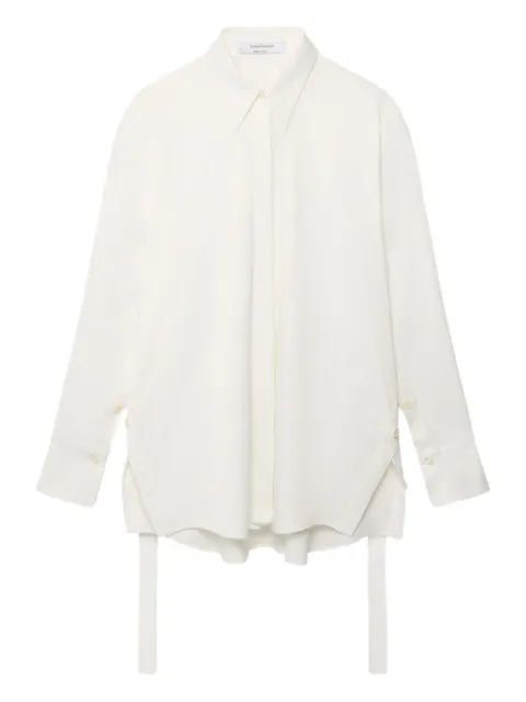 Another Tomorrow camisa con detalle de botones