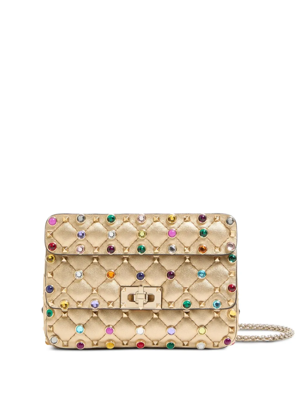 Valentino Garavani small Rockstud Spike shoulder bag | Neutrals | Image 1