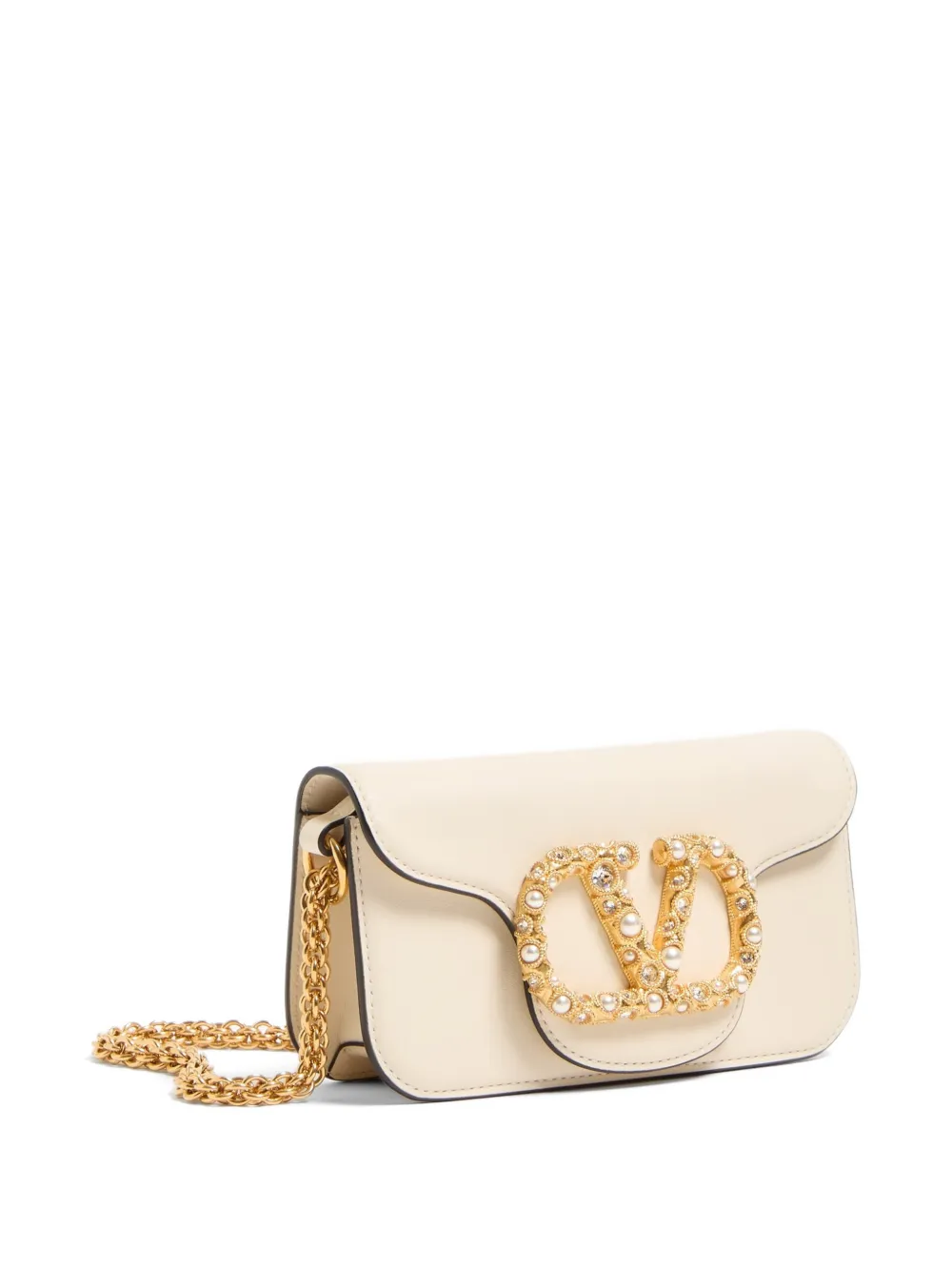 Valentino Garavani ロコ ショルダーバッグ S | ニュートラル 