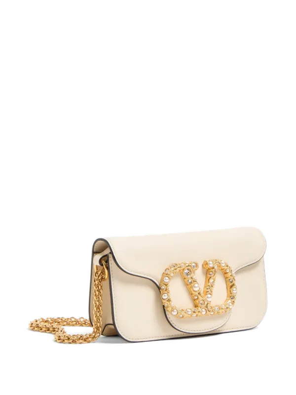Valentino Garavani ロコ ショルダーバッグ S | ニュートラル