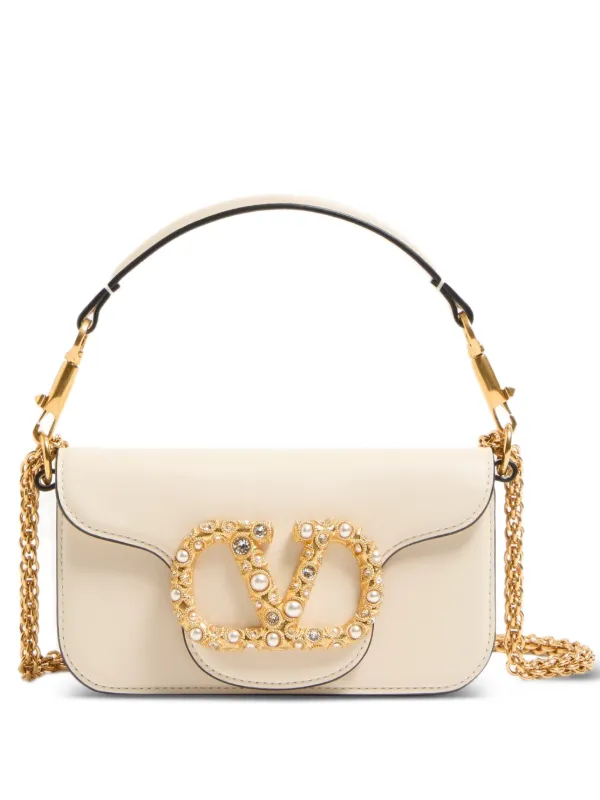 Valentino Garavani ロコ ショルダーバッグ S | ニュートラル