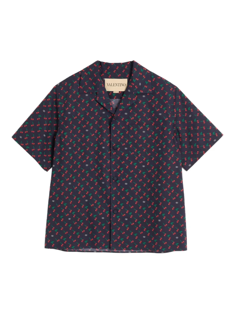 floral print relaxed shirt