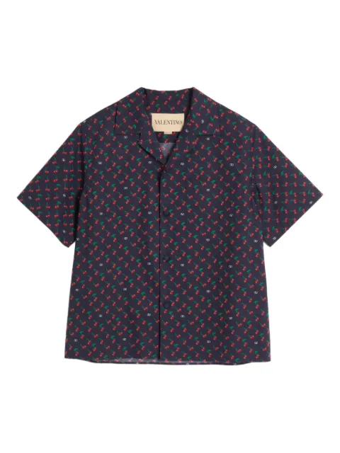 Valentino Garavani floral print relaxed shirt