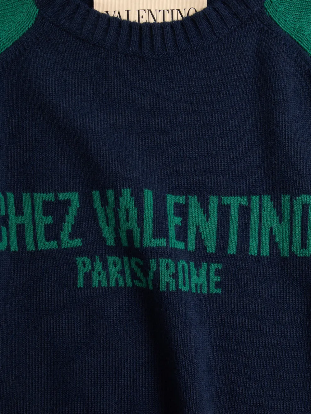 Valentino Garavani Chez trui Blauw