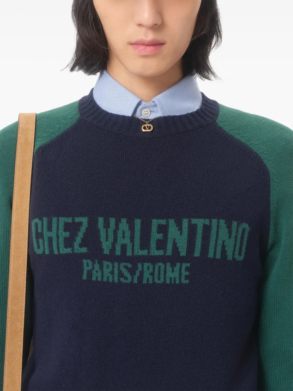 Valentino Garavani Chez trui Blauw