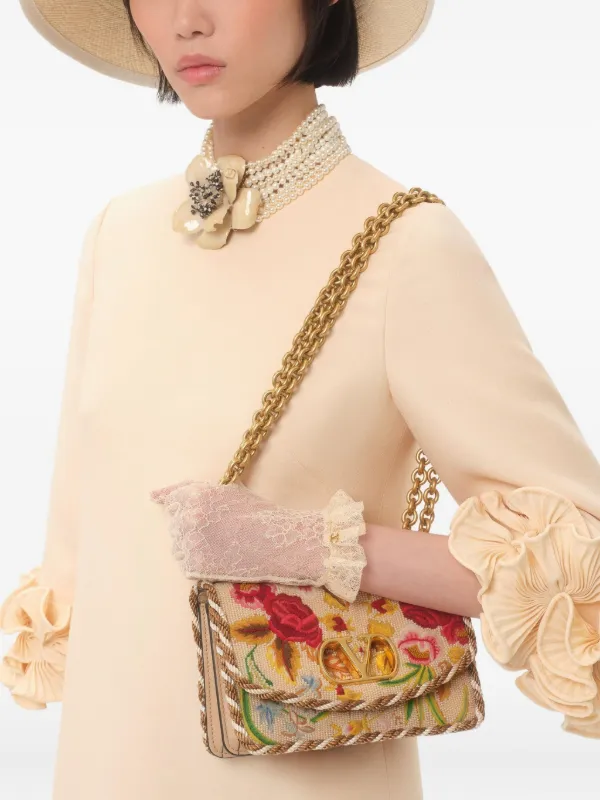 Valentino Garavani ヴェイン ショルダーバッグ S | ニュートラル