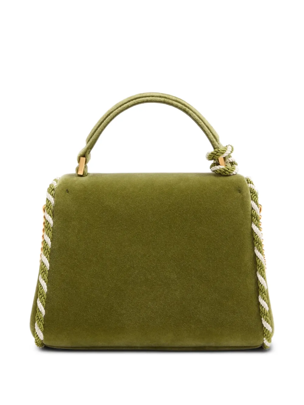 Valentino Garavani Schoudertas verfraaid met kwastje - Groen