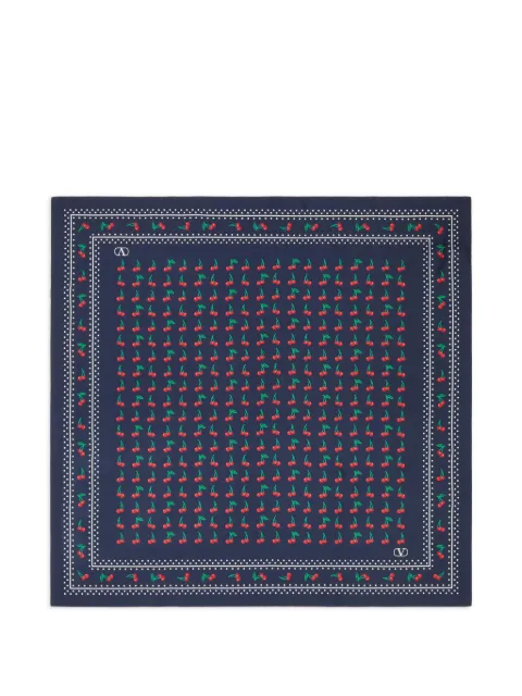 Valentino Garavani Cherryfic silk scarf