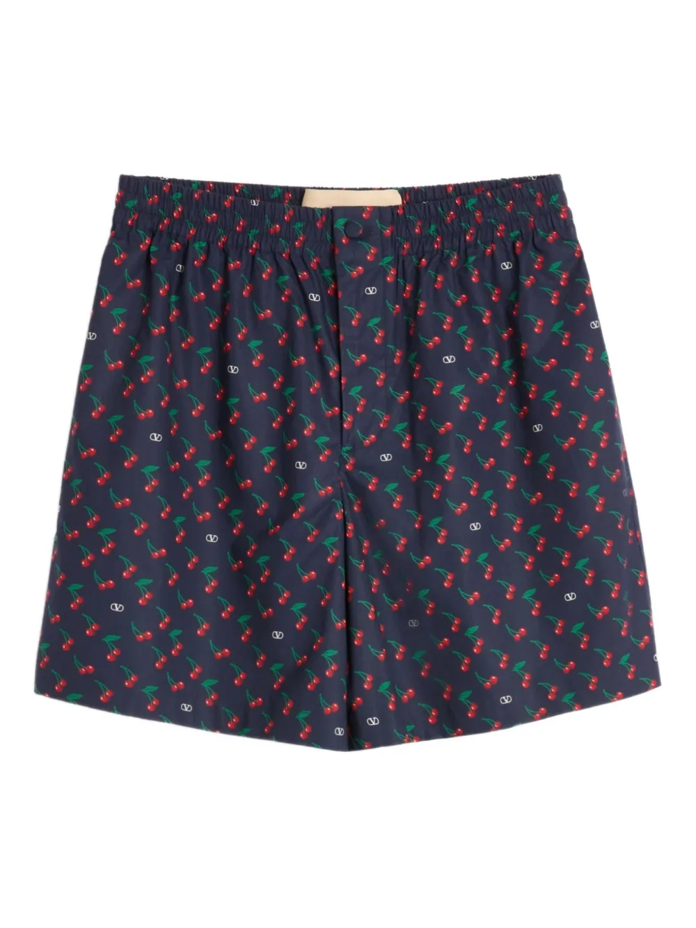 Valentino Garavani cherry print shorts Blauw
