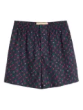 Valentino Garavani cherry-print shorts - Blue