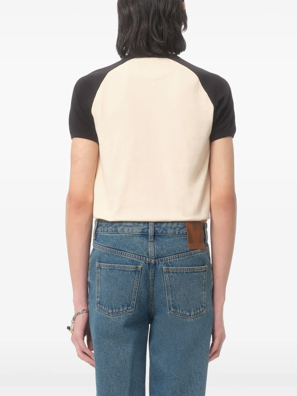 Valentino Garavani T-shirt met Chez-print Beige