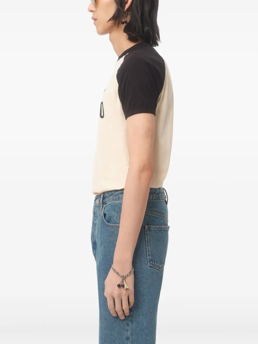 Valentino Garavani T-shirt met Chez-print Beige