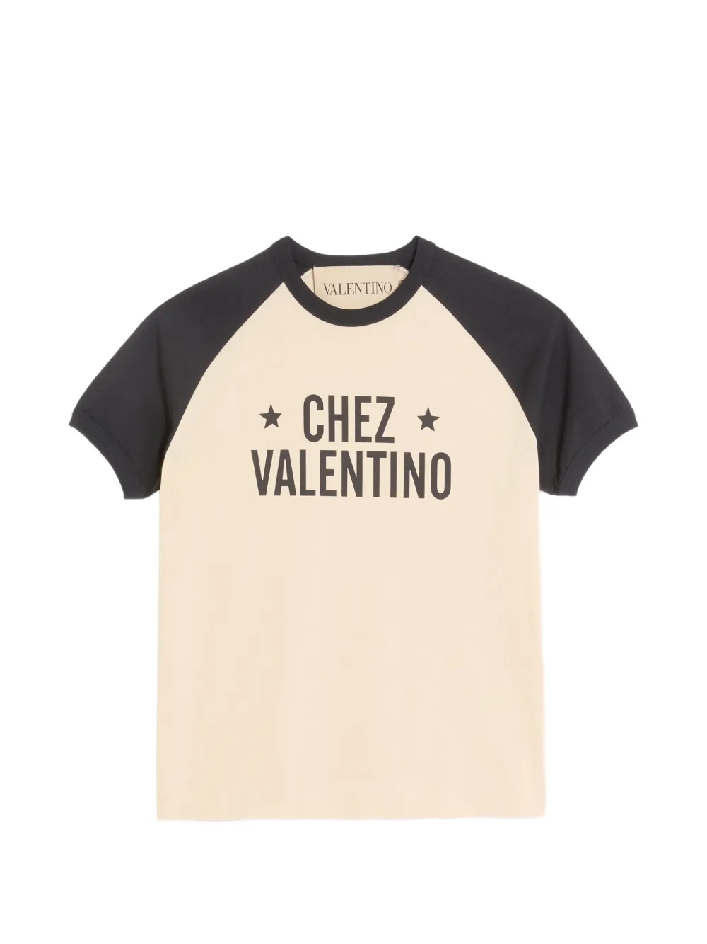 Valentino Garavani T-shirt con stampa Chez Valentino - Toni neutri