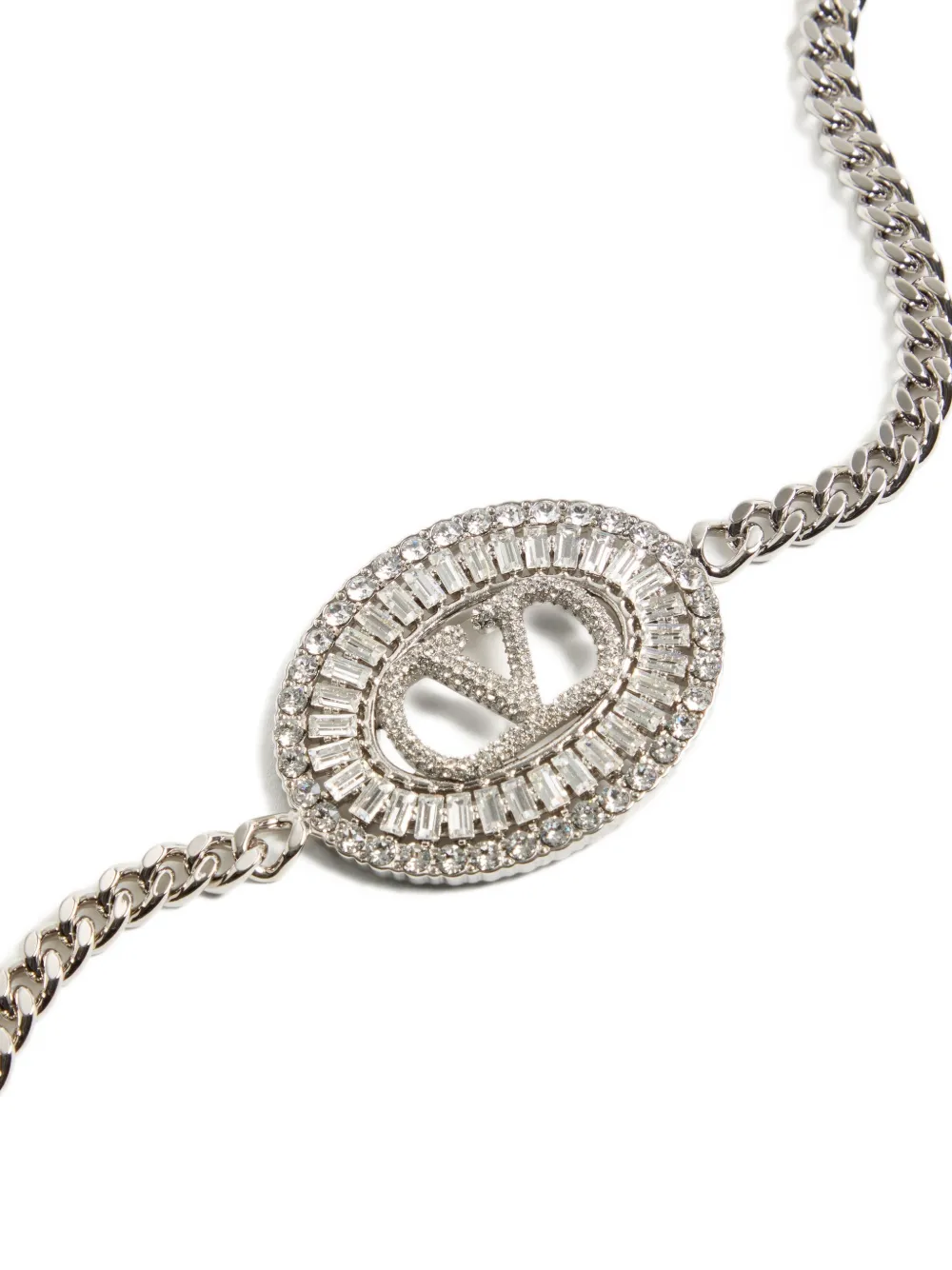 Valentino Garavani VLogo riem Zilver