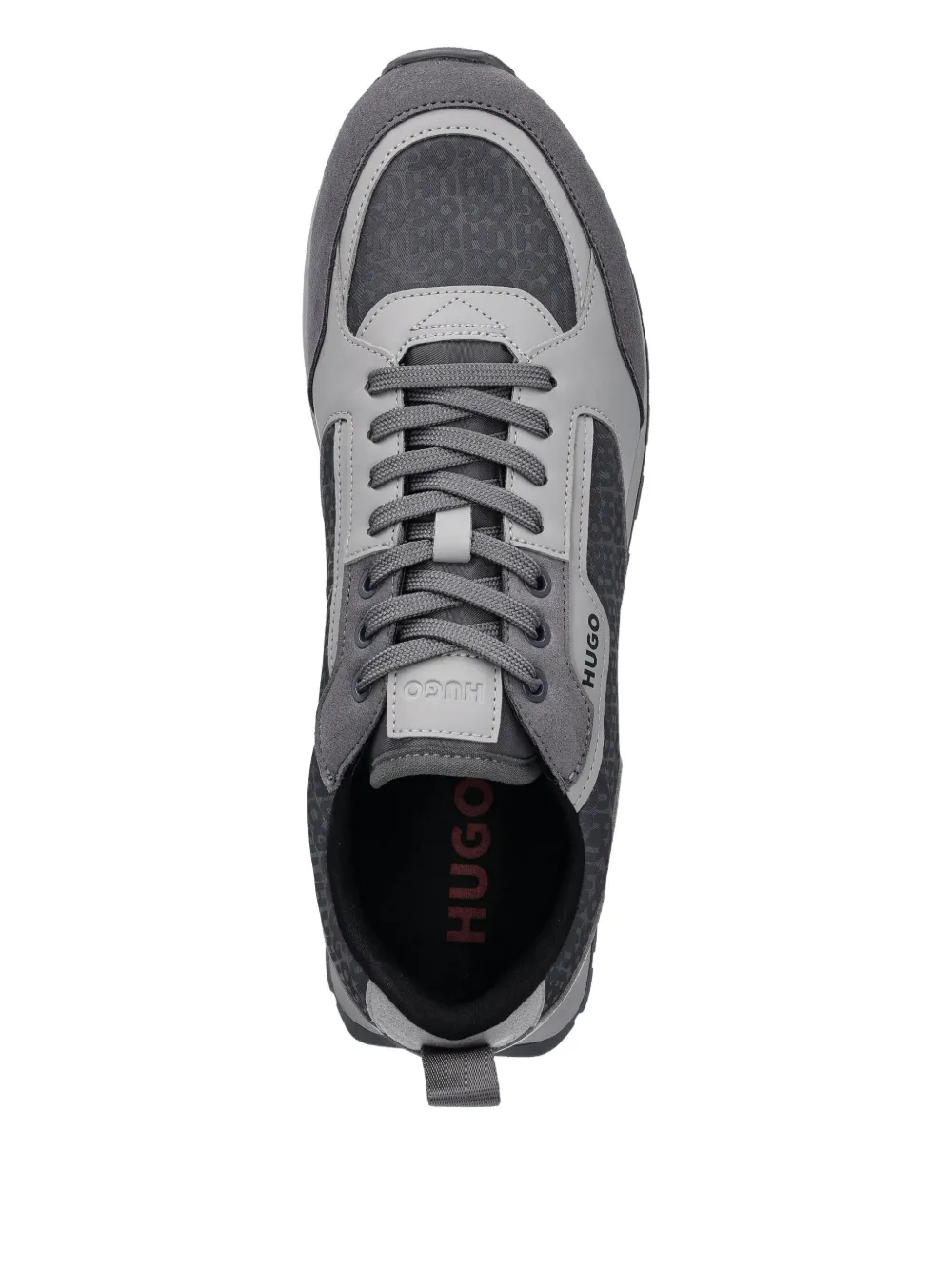 HUGO panelled sneakers Grey
