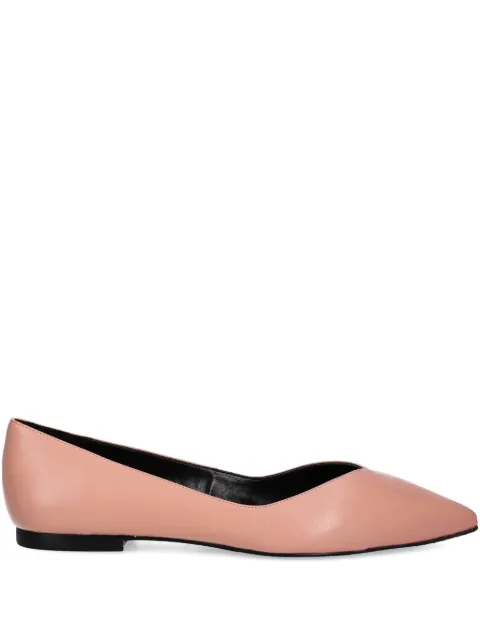 HUGO flats de piel