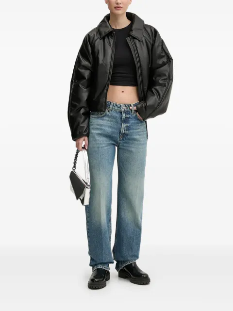 HUGO logo-embossed jeans