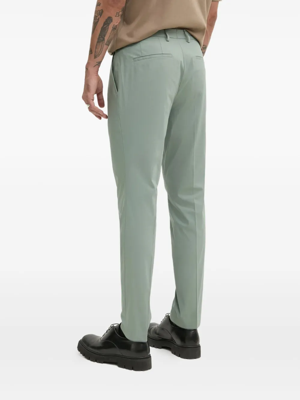 HUGO Plooibroek Groen