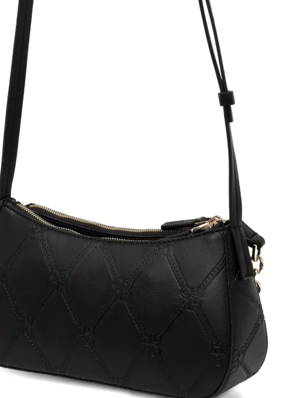 HUGO logo-lettering Cross Body Bag | Black | FARFETCH