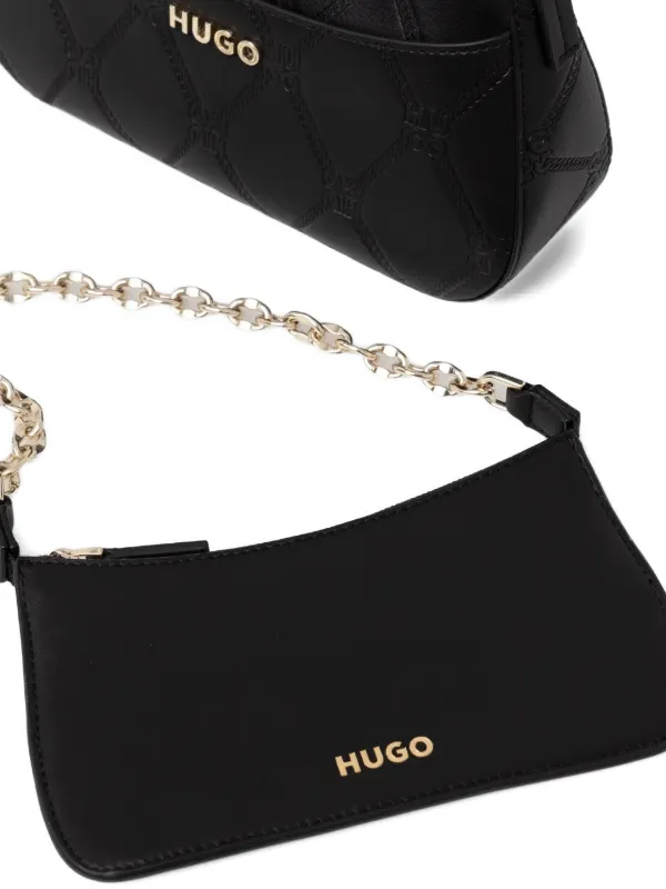 送料関税込み☆HUGO ロゴ ハンドバッグ org.jpg