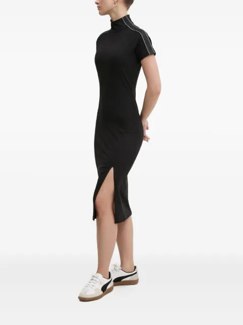 HUGO high-neck midi dress