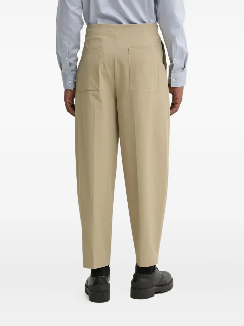 HUGO Straight broek Bruin