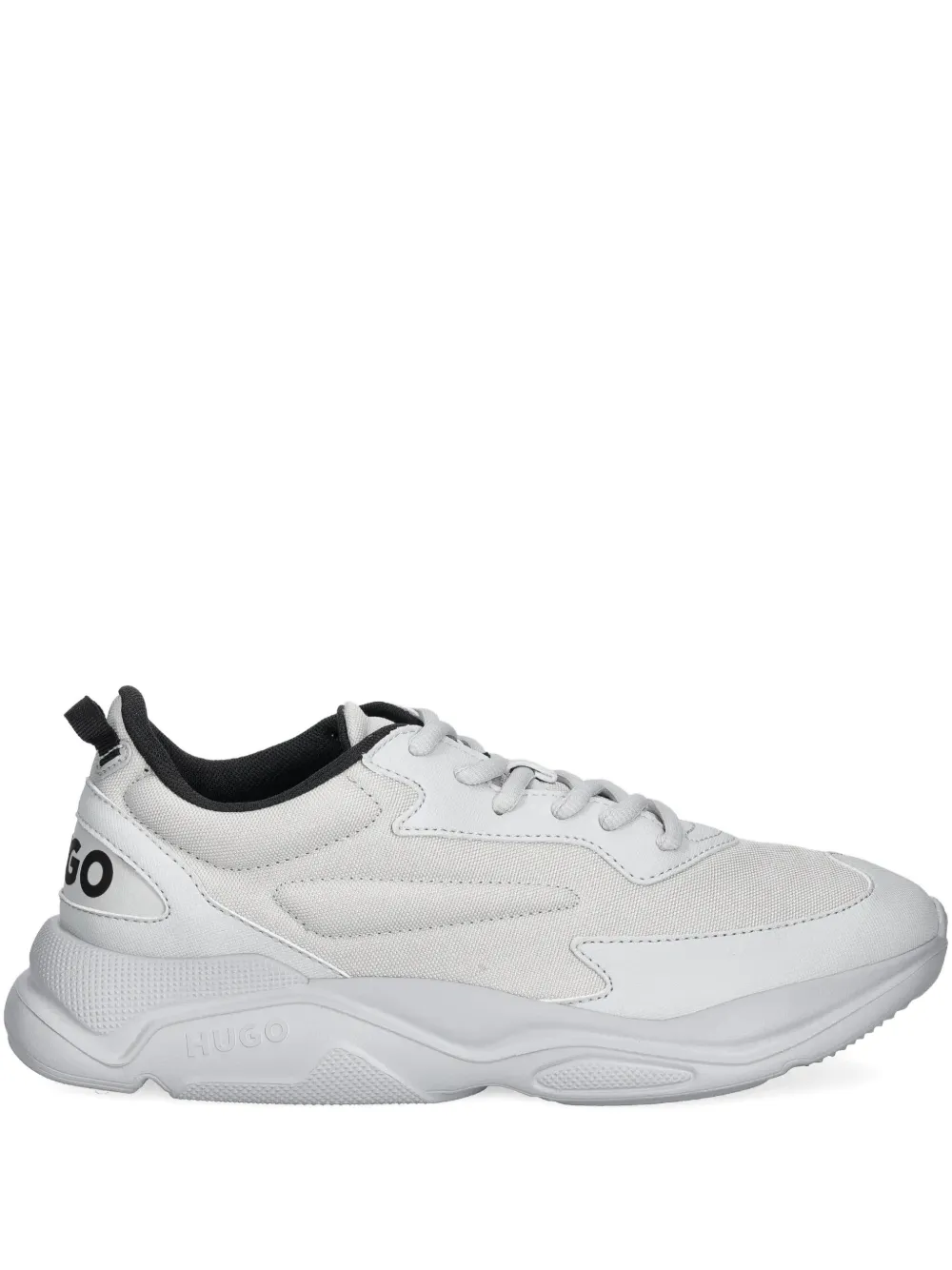 HUGO logo-print sneakers | Grey | Image 1