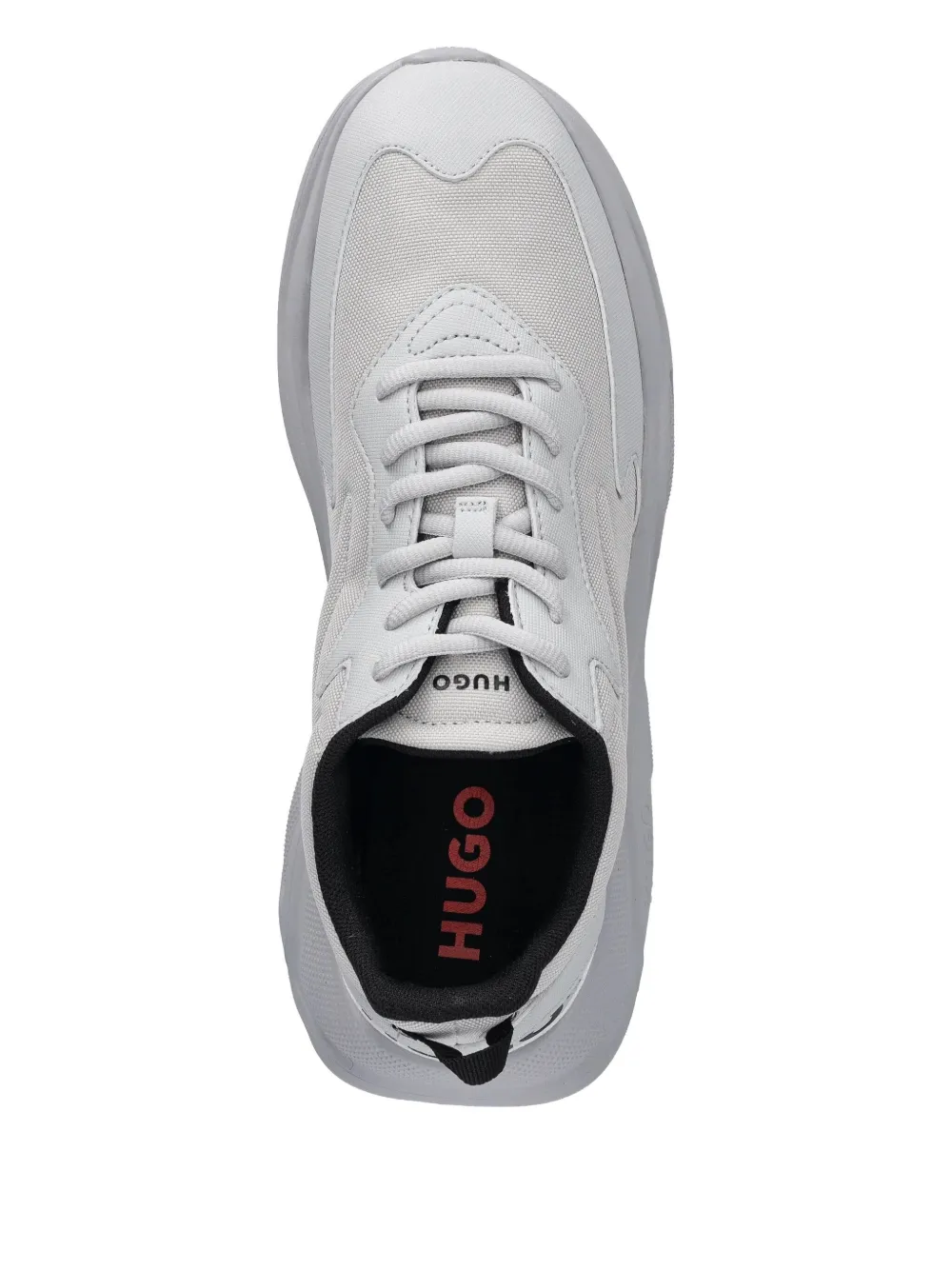 HUGO Sneakers met logoprint Grijs
