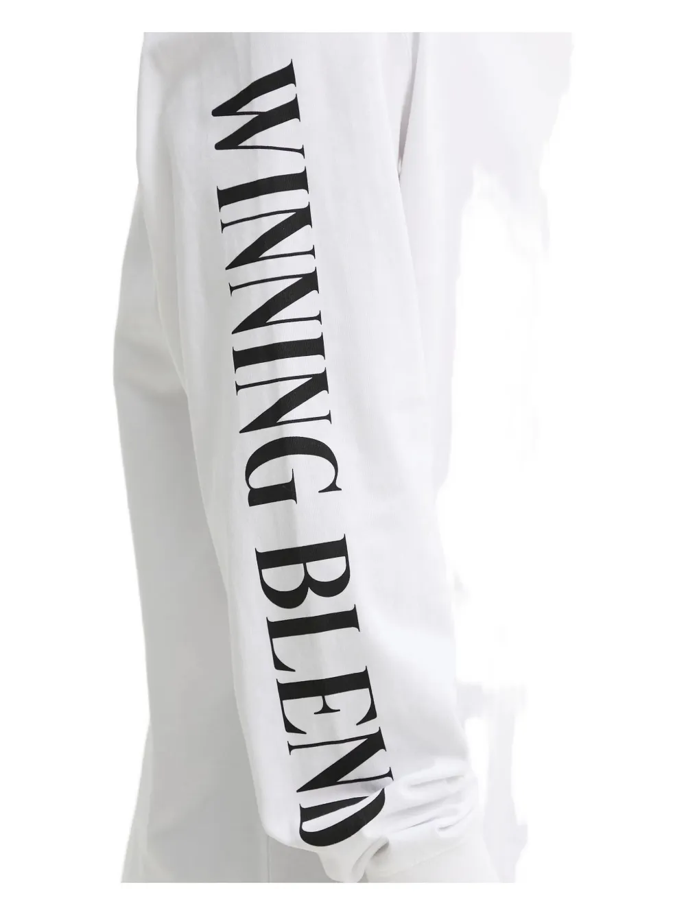 Hugo Boss Long-sleeve Racing-print T-shirt In White