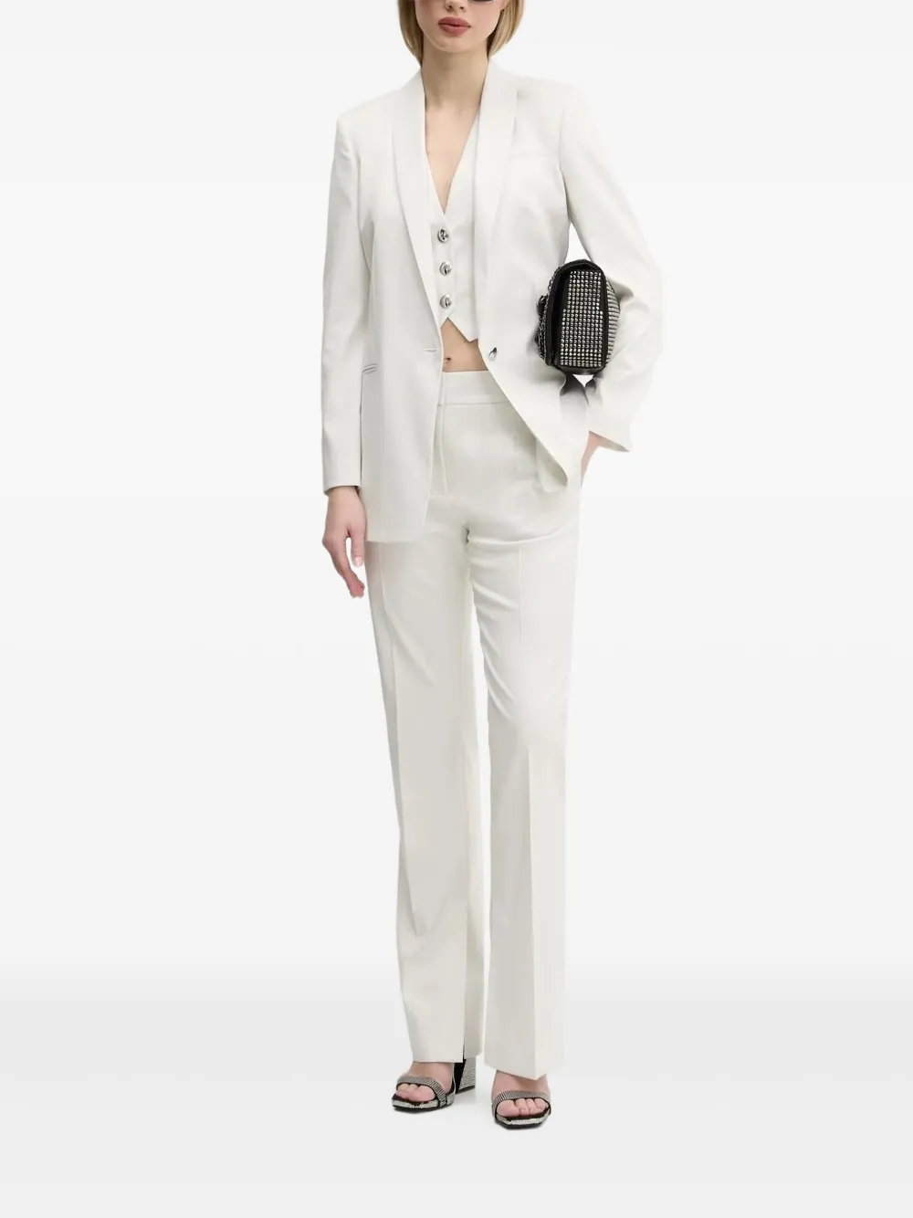 HUGO Cropped broek - Beige
