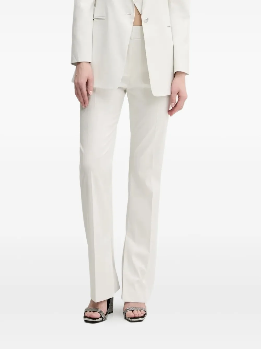 HUGO Cropped broek Beige