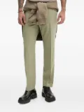 HUGO pressed-crease trousers - Green