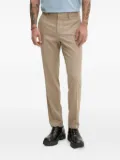 HUGO textured straight-leg trousers - Neutrals