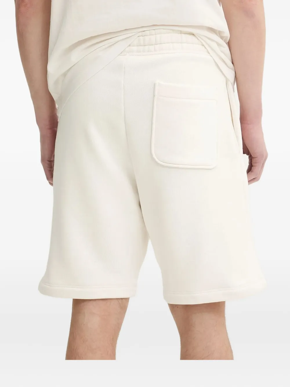 HUGO Shorts met logoprint Wit