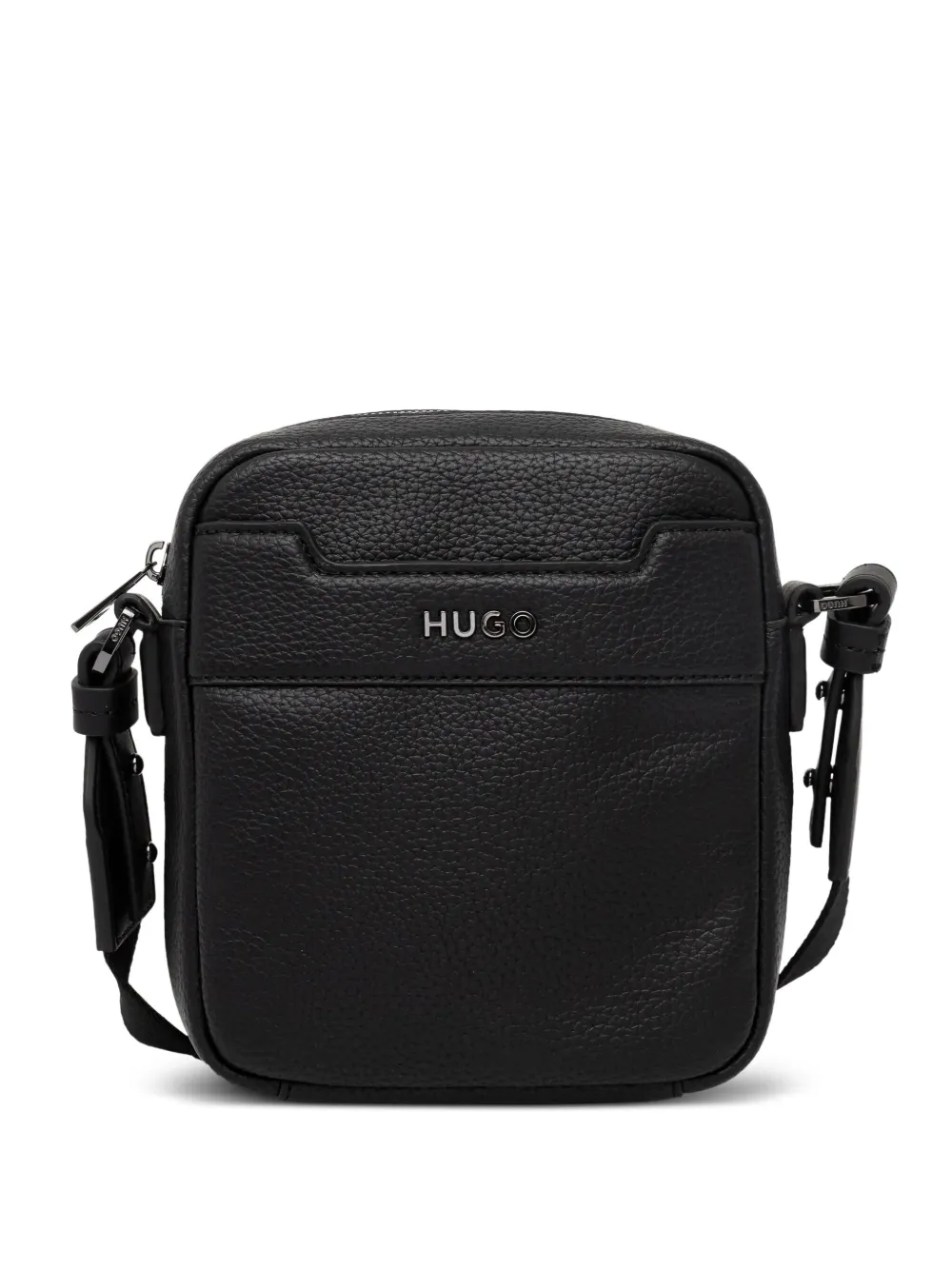 HUGO logo-lettering messenger bags | Black | Image 1