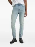 HUGO paint-splatter jeans - Blue